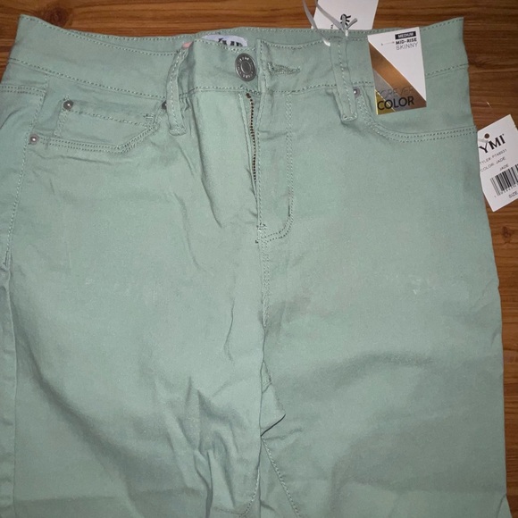 YMI hyperstretch jeggings - colour Jade - Picture 4 of 4